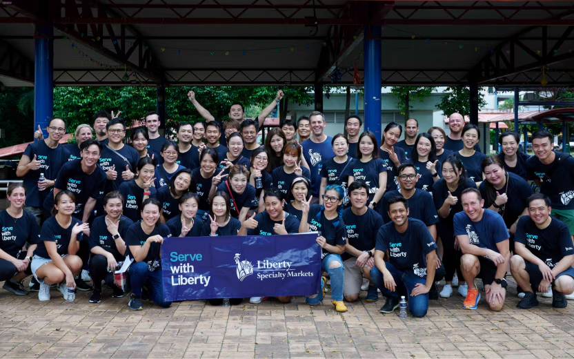 Liberty team photo