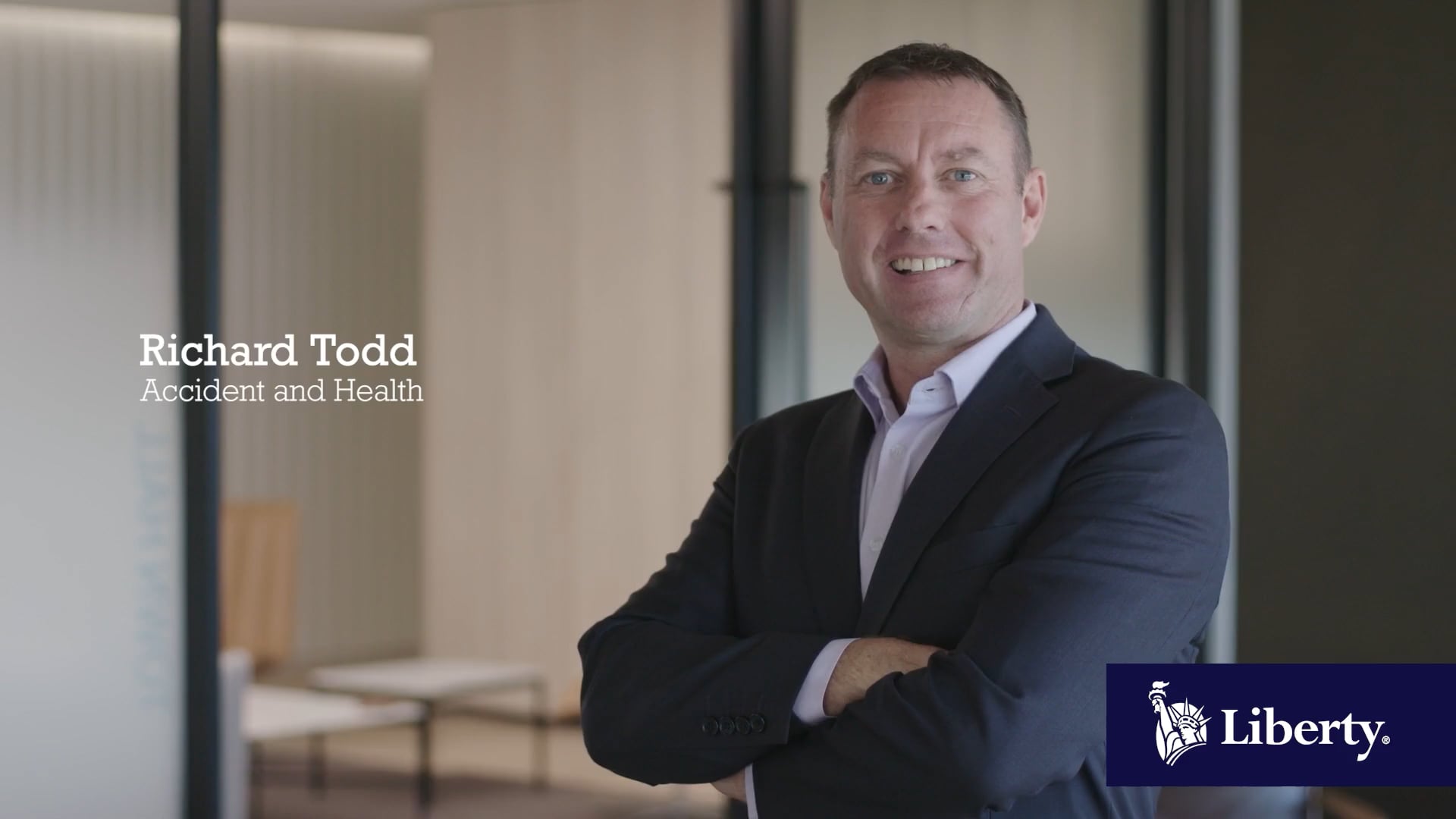 Richard Todd presenter in video
